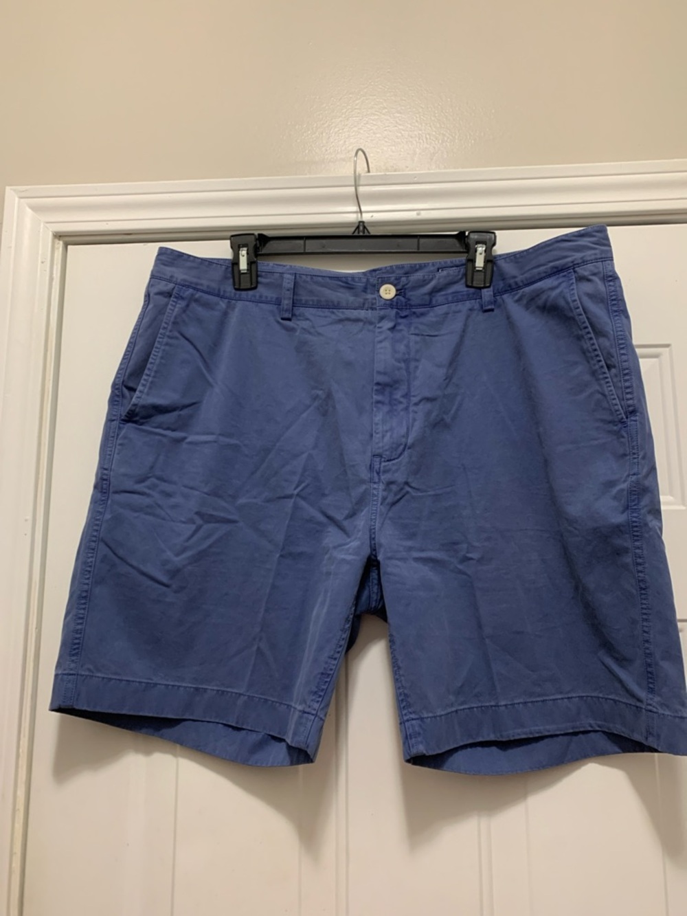 3/$15 Vineyard Vines Men's Blue 100% Cotton Flat-Front Shorts Size 40